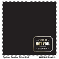 Ultimate Luxury 5"x 5" Hot Foil MicroFiber Cloth - Will not scratch